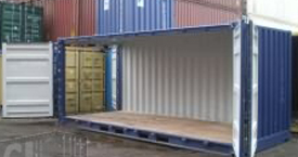 20 ft full side access container