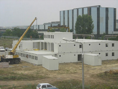 Modular Office block Containers